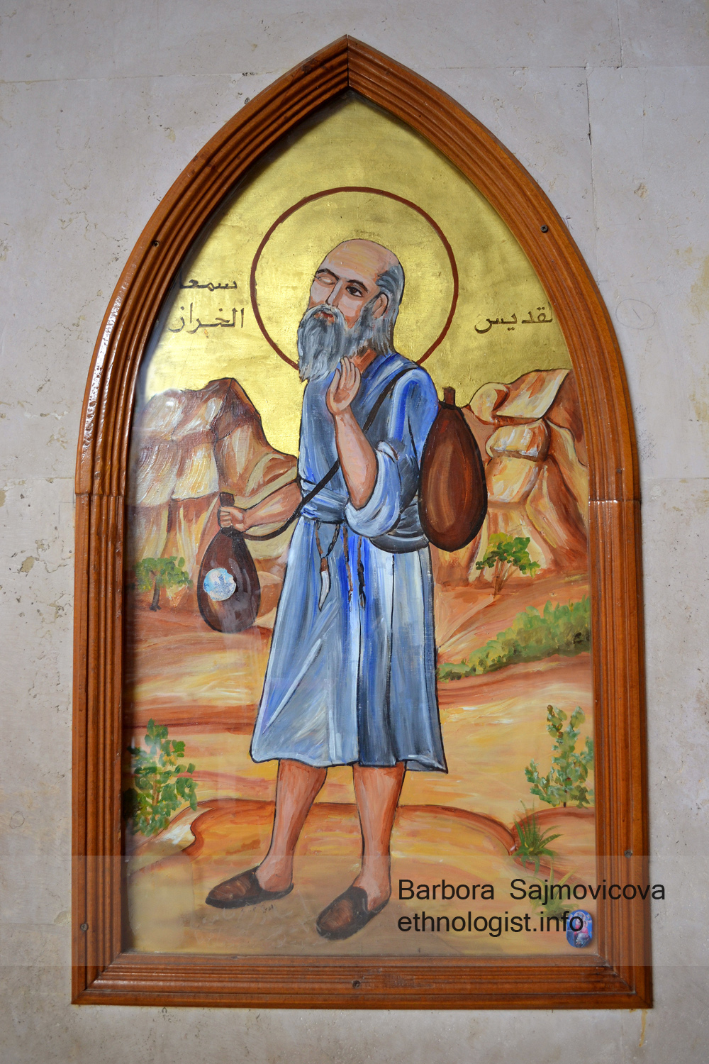 Photo: Barbora Sajmovicova Traditional figuration of Saint Simon, Church of Saint Simon. Photo: Barbora Sajmovicova, 2011, Nikon D3100.