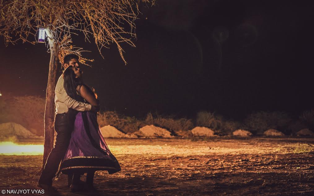 Photo: Navjyot Vyas The evening wedding photography. Photo: Navjyot Vyas, Gujarat.
