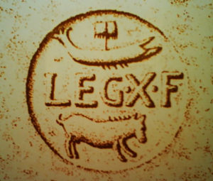 Photo: Barbora (Sajmovicova) Zelenkova The imprint of the seal of the Tenth Roman Legion (Legio X Fratensis). The Roman garrisons remained in the area for almost 200 years after the conquest of Jerusalem. In times of peace, they were focused on establishing roads and other infrastructure in Colonia Aelia Capitolina.